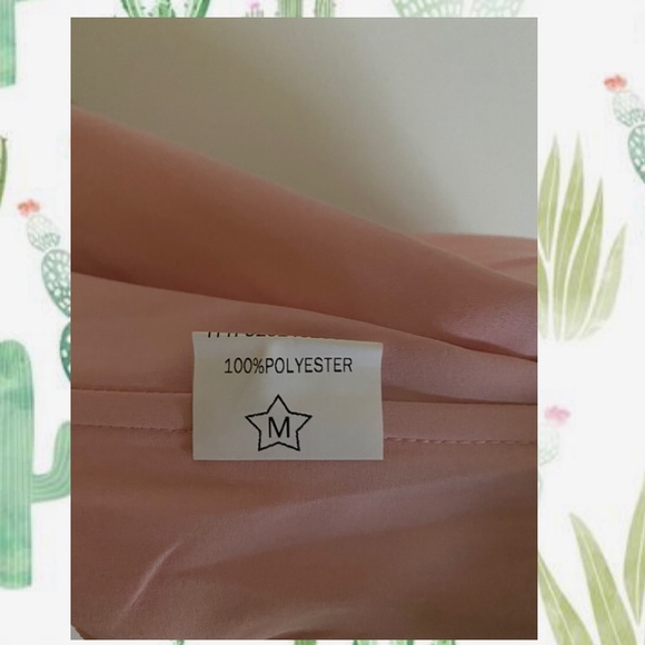 Pink corset style top with back zipper and details - Picture 5 of 5